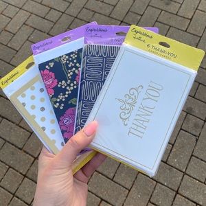 NWT Hallmark Floral🌸 Stationary & Thank You Cards
